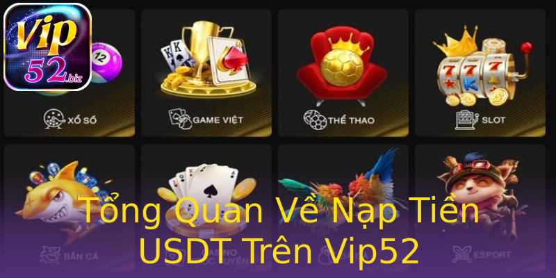 Tổng Quan Về Nạp Tiền USDT Trên Vip52 Tổng Quan Về Nạp Tiền USDT Trên Vip52